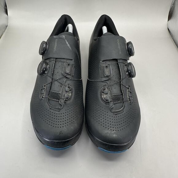 Shimano SH-XC701 XC7 Mountain Bike Cycling Shoes Mens 10.5 EU45 BOA SPD Black - Picture 4 of 11